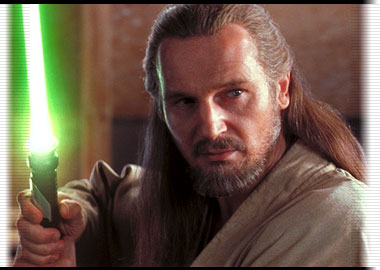 Qui-Gon ready for action