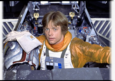 Luke in a X-wing