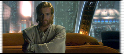 Young Obi-Wan on a couch