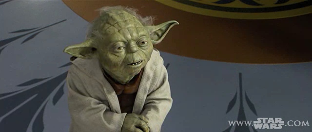 Yoda giving advice